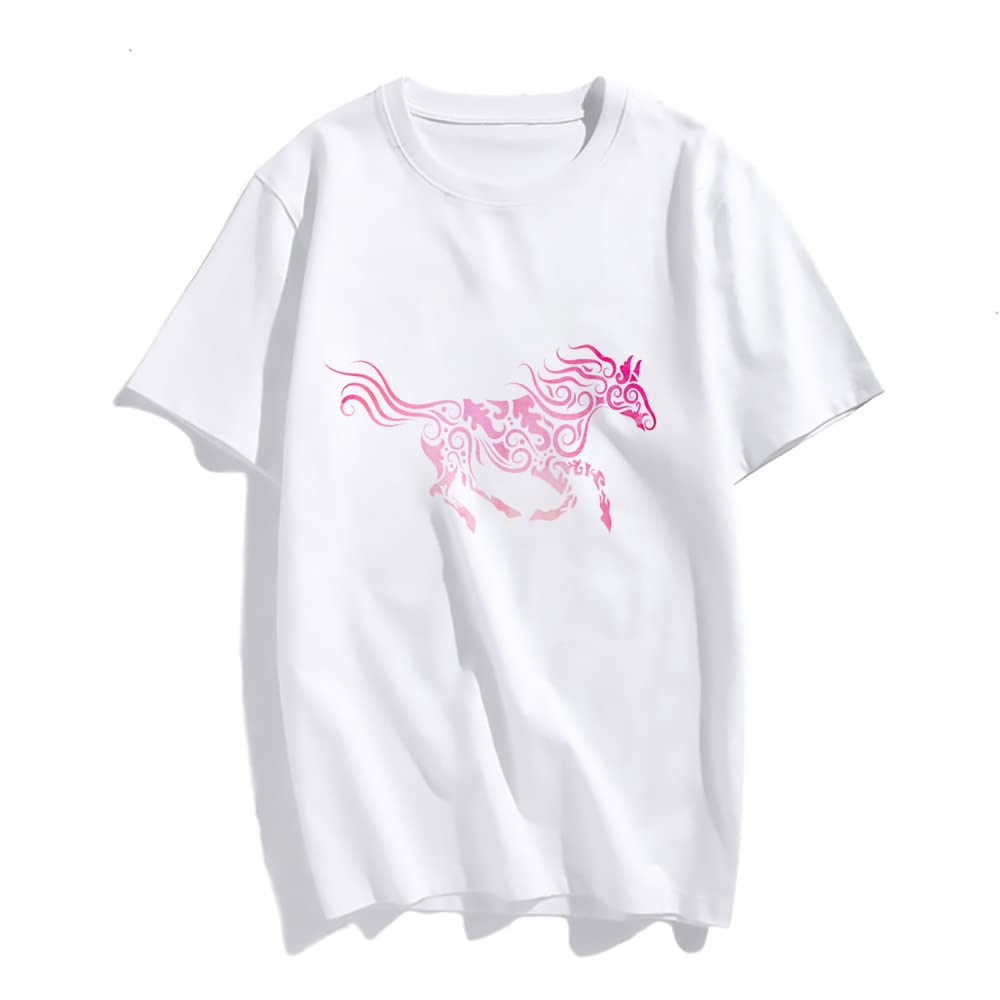 Horse Graphic Just A Girl Who Loves Horses T-Shirt