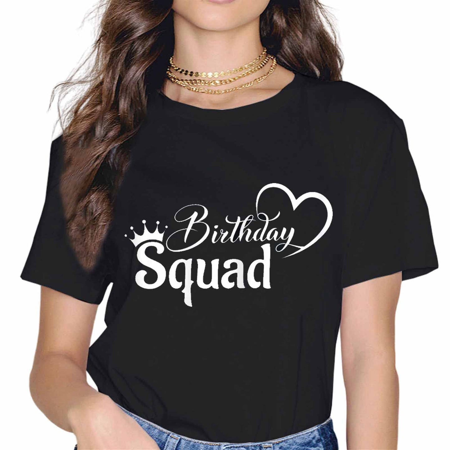 Birthday Squad Birthday Party Funny Gift T-Shirt