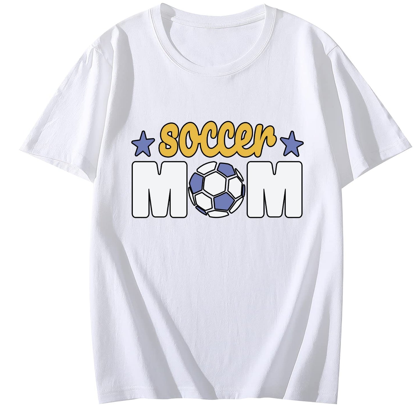 Soccer Mom Shirt Ma Ma Family Quote Short Sleeve T-Shir