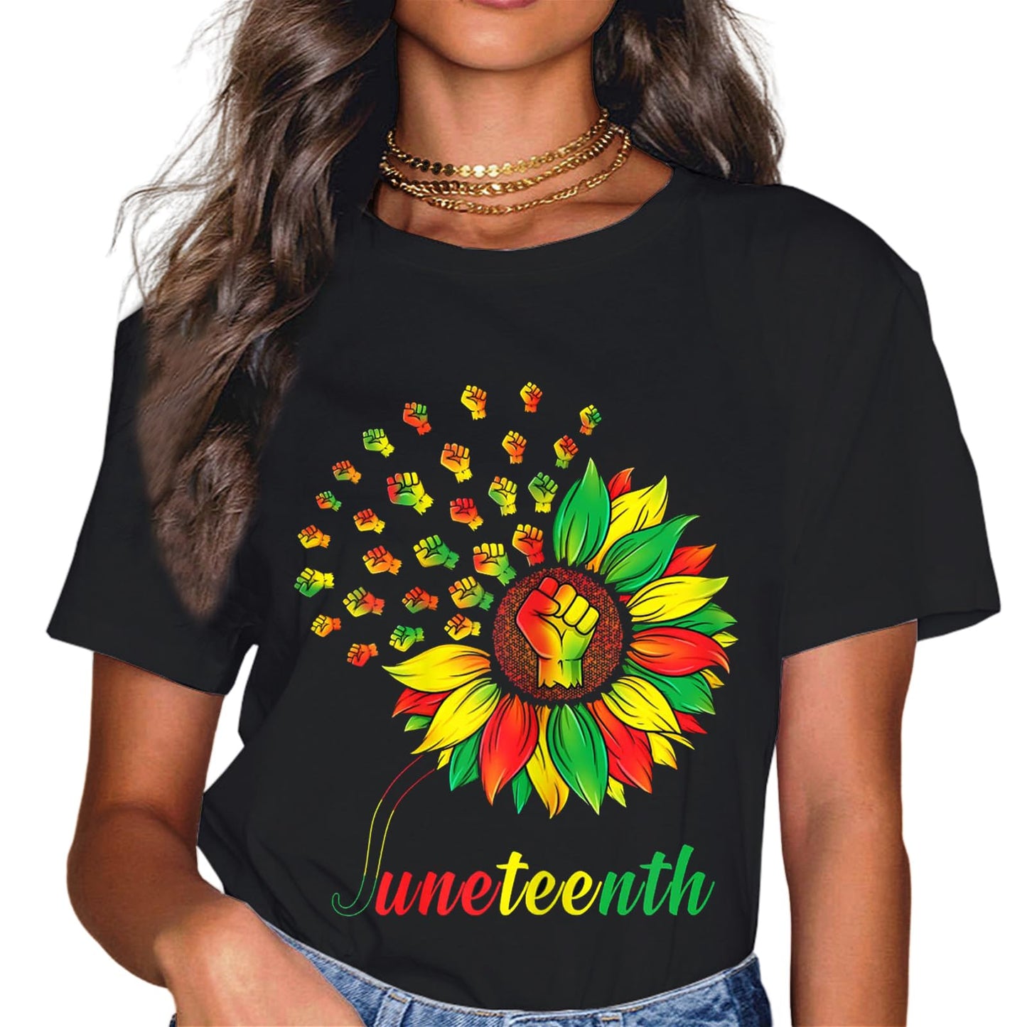 Sassalilly Juneteenth Freedom Day African American June 19th 1965 T-Shirt