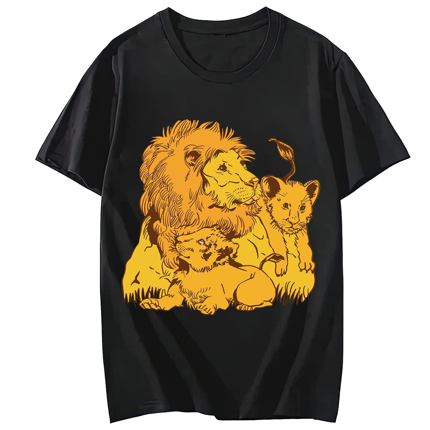 Men Tshirts Father Son Best Buddies Casual Short Sleeve T-Shirt