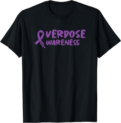 Overdose Awareness Day August in Memory T-Shirt