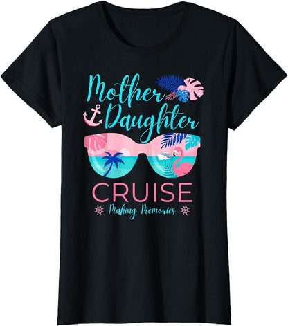Mother Daughter Cruise Trip ing Cruising Squad Womens T-Shirt T-shirts