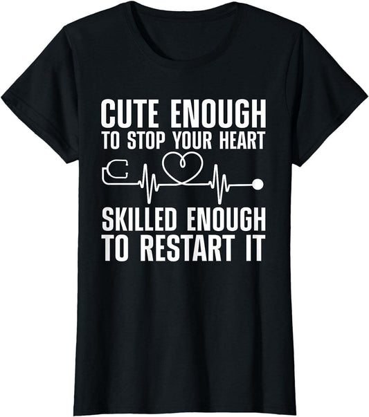 Cool Nurse For Men Women Medical Assistant Nursing Aide CNA T-Shirt