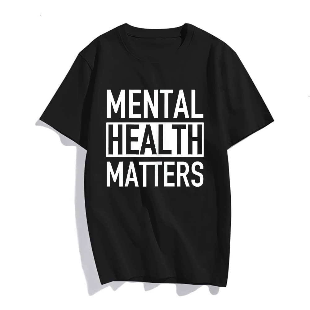 Sassalilly Mental Health Matters Mental Awareness Gift T-Shirt