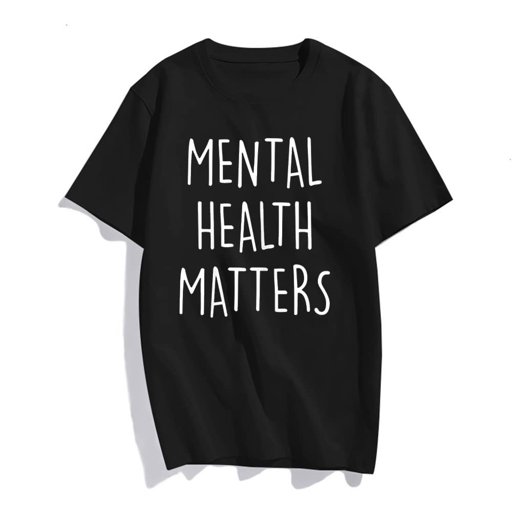 Sassalilly Mental Health Matters Awareness Month Gift T-Shirt