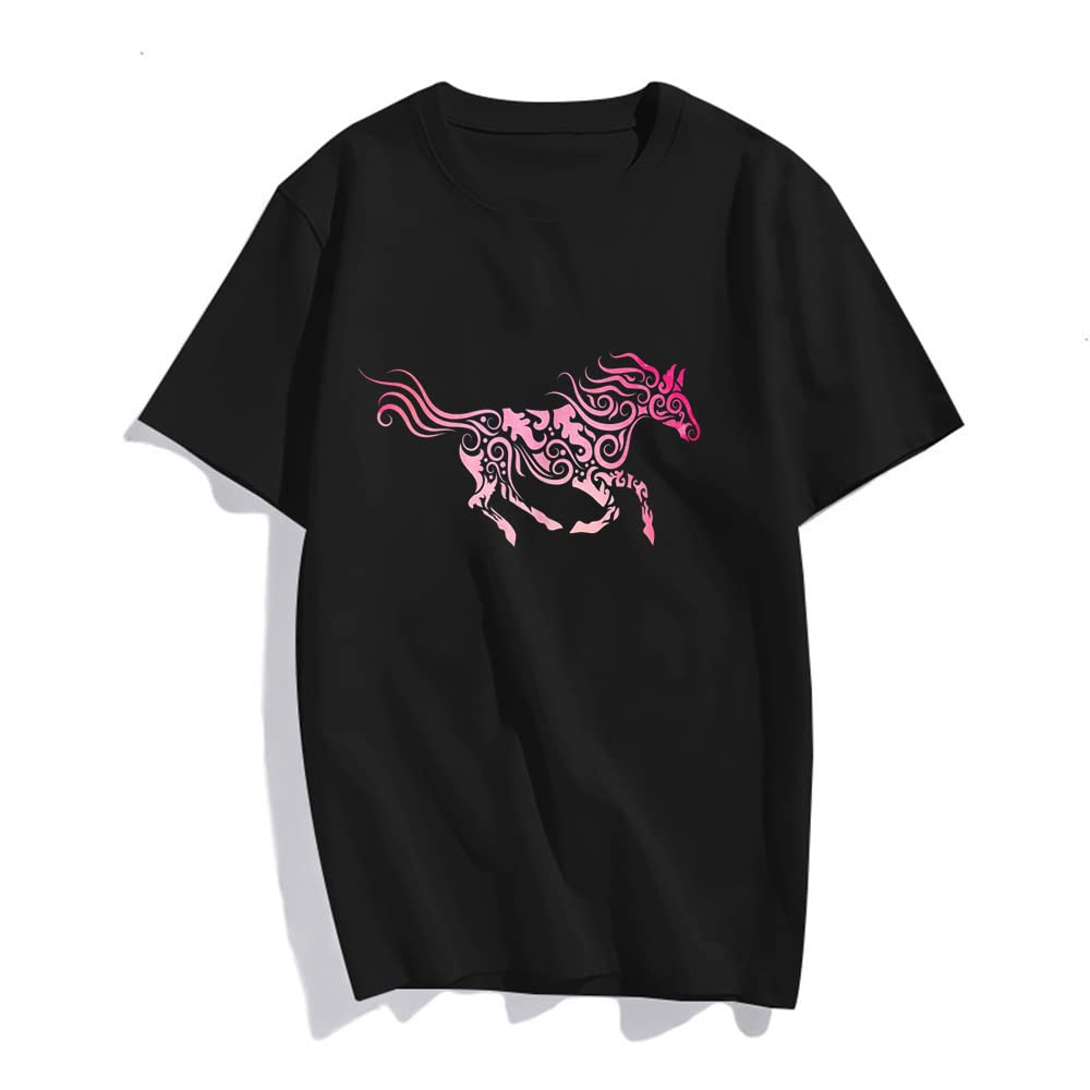 Horse Graphic Just A Girl Who Loves Horses T-Shirt