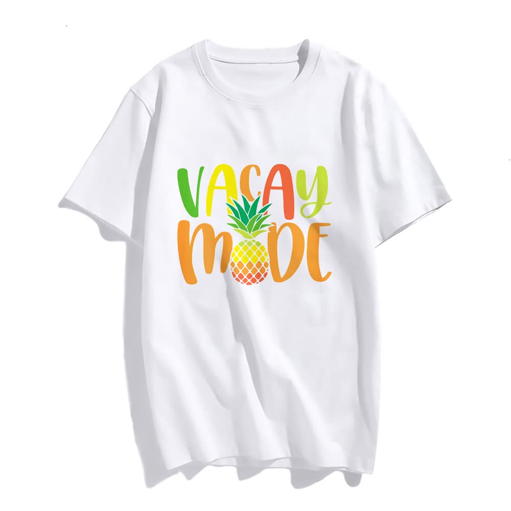 Sassalilly Womens Vacay T-Shirt Cute Summer Clothes