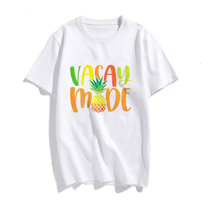 Sassalilly Womens Vacay T-Shirt Cute Summer Clothes