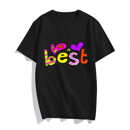 Womens T Shirt Cute Fashion Tops Girl Short Sleeve Best Graphic Casual Tee