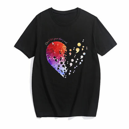 Heart Graphic Love Faith T-Shirt - Embrace Summer Vibes