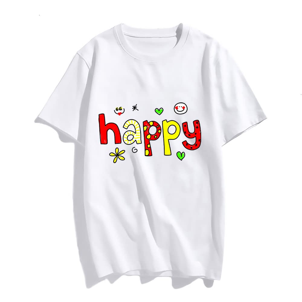 Womens T Shirt Cute Fashion Tops Girl Short Sleeve Best Graphic Casual Tee