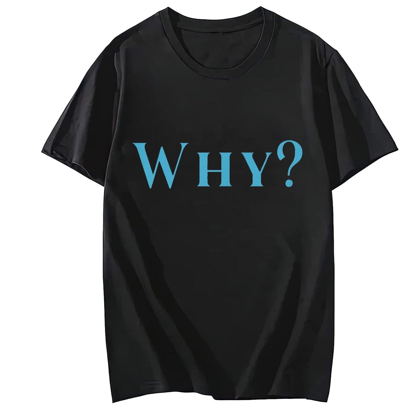 Women Shirt Why Am I Always Tired Casual Round Neck Short Sleeved Top T-Shirt
