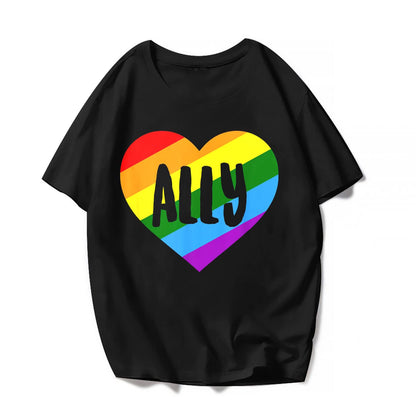 Show Your Pride with Our LGBTQ Human Rainbow Pride Flag T-Shirt