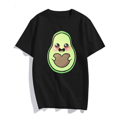 Womens Short Sleeve T Shirts Cute Avocado Graphic for Women Summer Tops