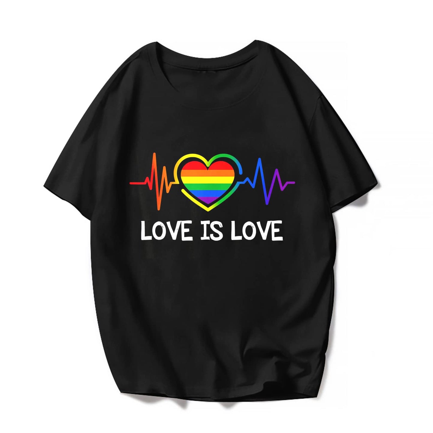 Show Your Pride with Our LGBTQ Human Rainbow Pride Flag T-Shirt