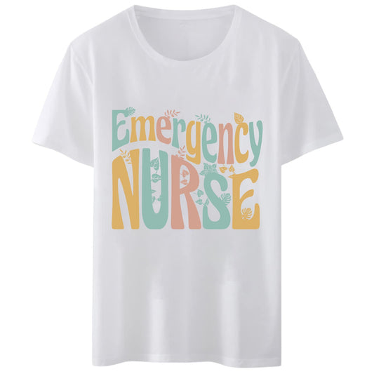 Women T-Shirt Emergency Nurse T-Shirt