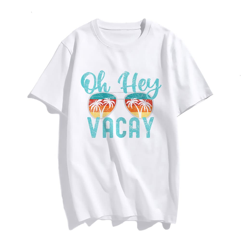 Sassalilly Womens Vacay T-Shirt Cute Summer Clothes