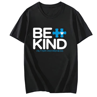 Autism Be Kind Shirt Women Men Kids Be Kind Autism Awareness T-Shirt