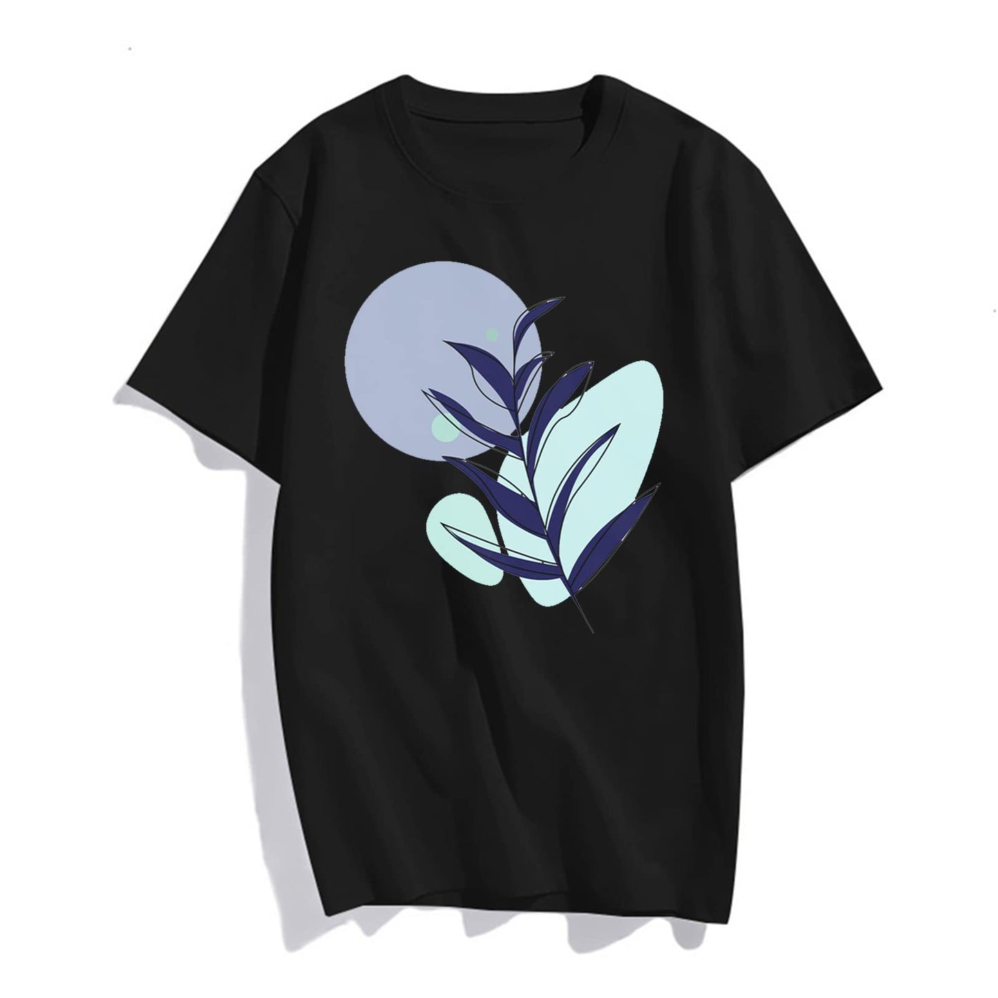 Women's Simple Plant Pattern Graphic T-Shirt