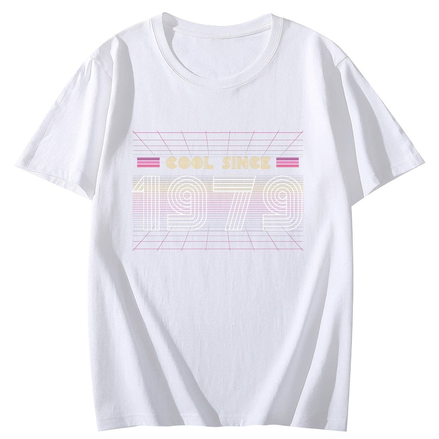 Cool Since 1979 Short Sleeve Comfort Tops T-Shirts for Women