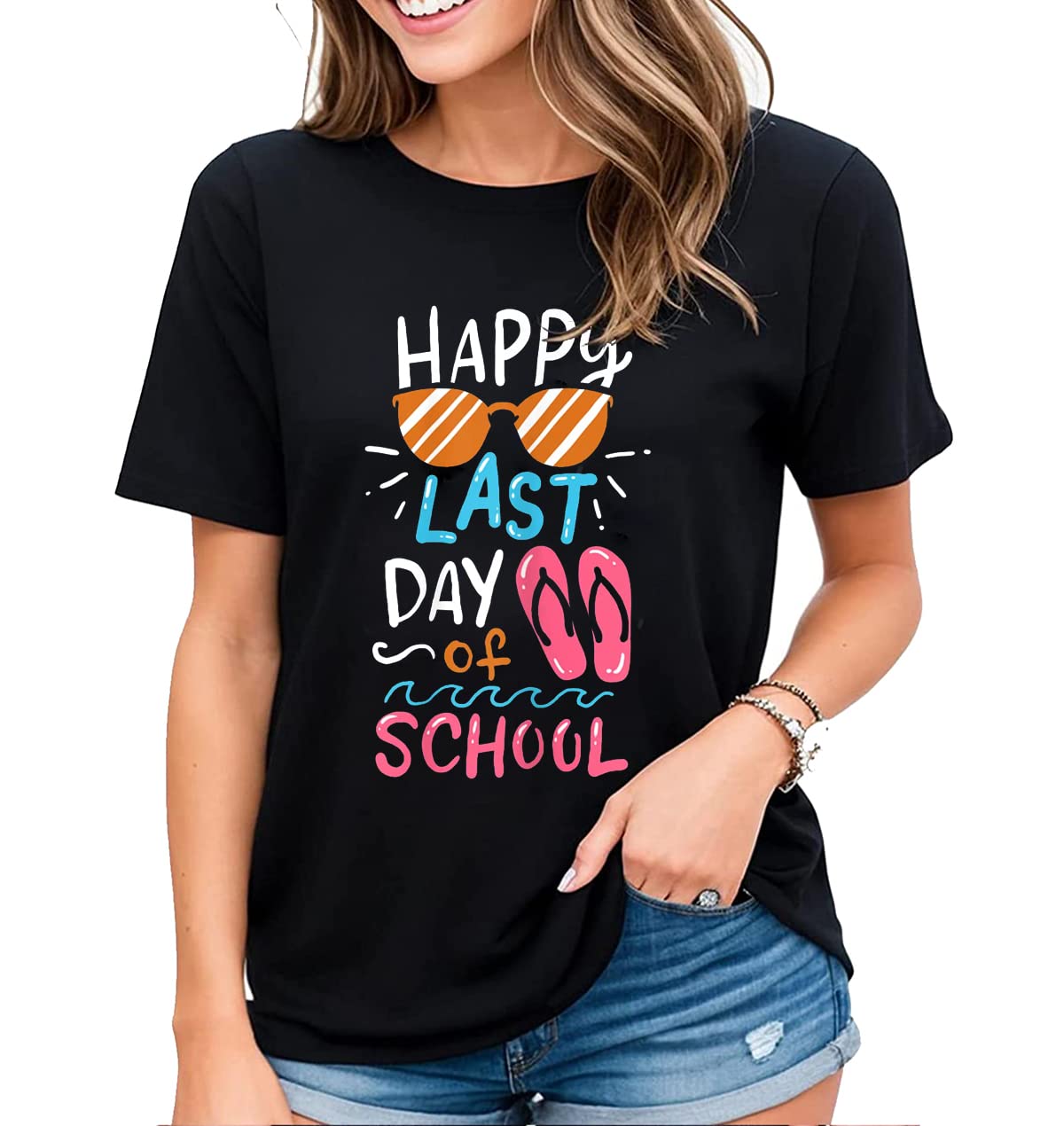 End the School Year with Style in our Happy Last Day of School T-Shirt