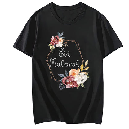 LastFor1 T-Shirt fo Women Ramadan Celebration Muslims Eid Mubarak T-Shirt