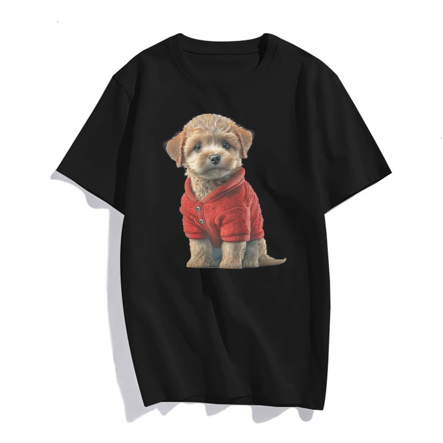 Well-Behaved Dog Graphic Women's Casual T-Shirt