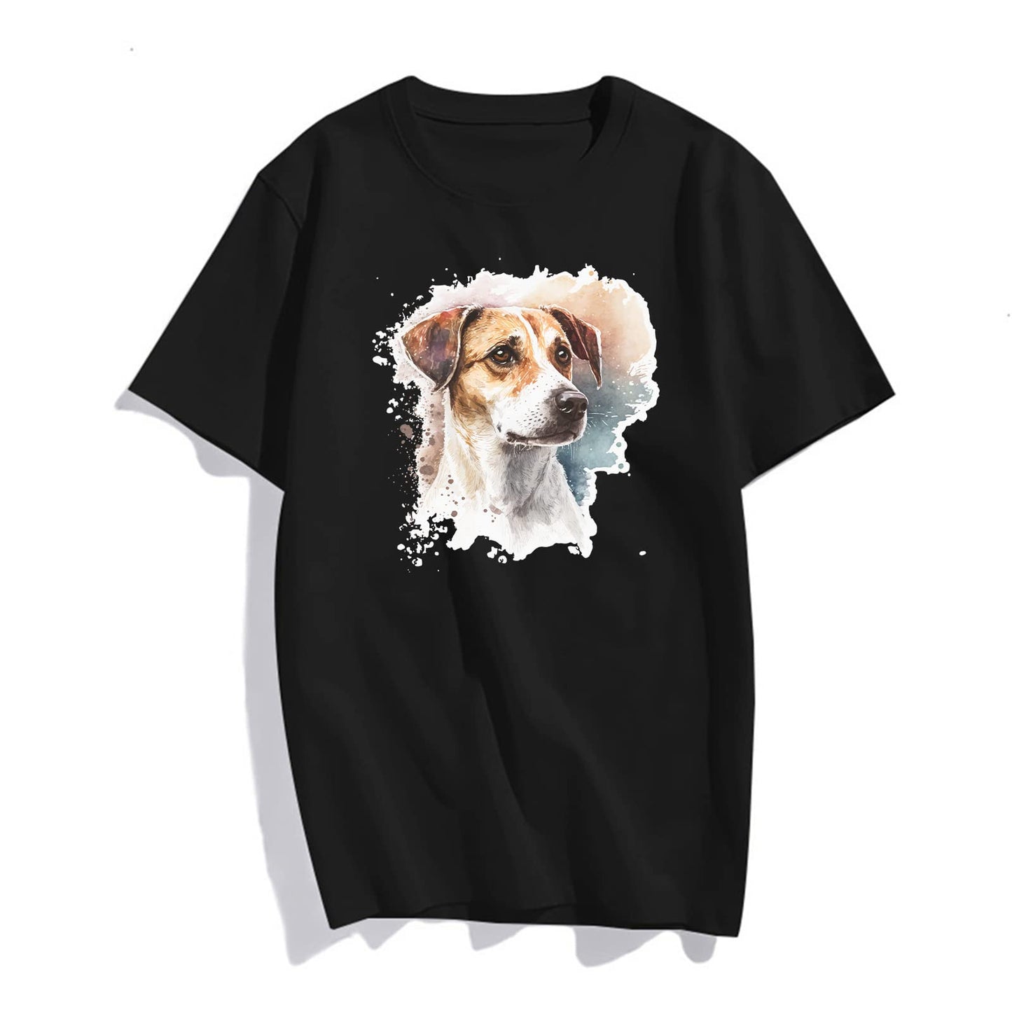 Funny Dog Print Women's Casual T-S