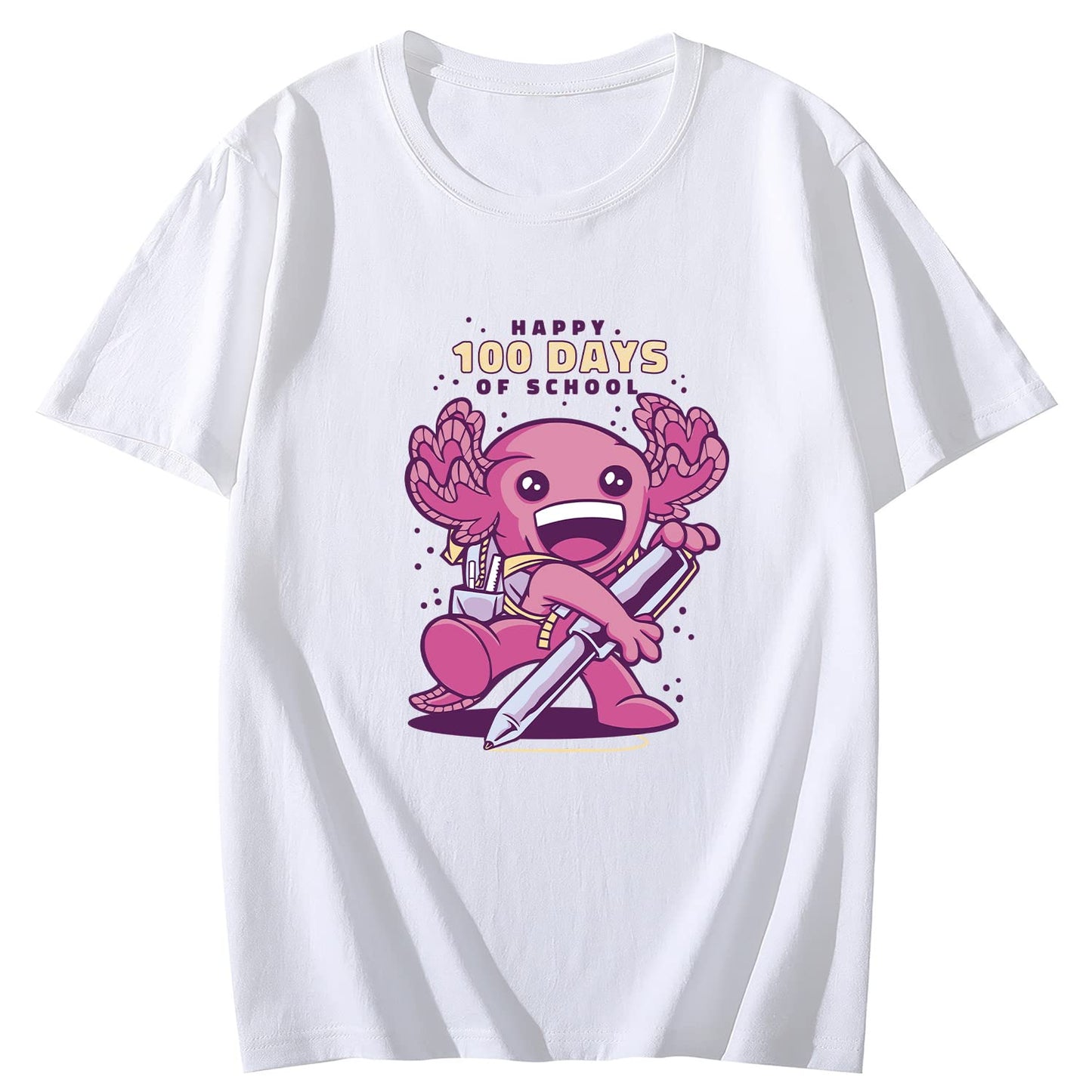 Awesome T-rex Monster Truck Round Neck Short Sleeve T-Shirt Top fo Men