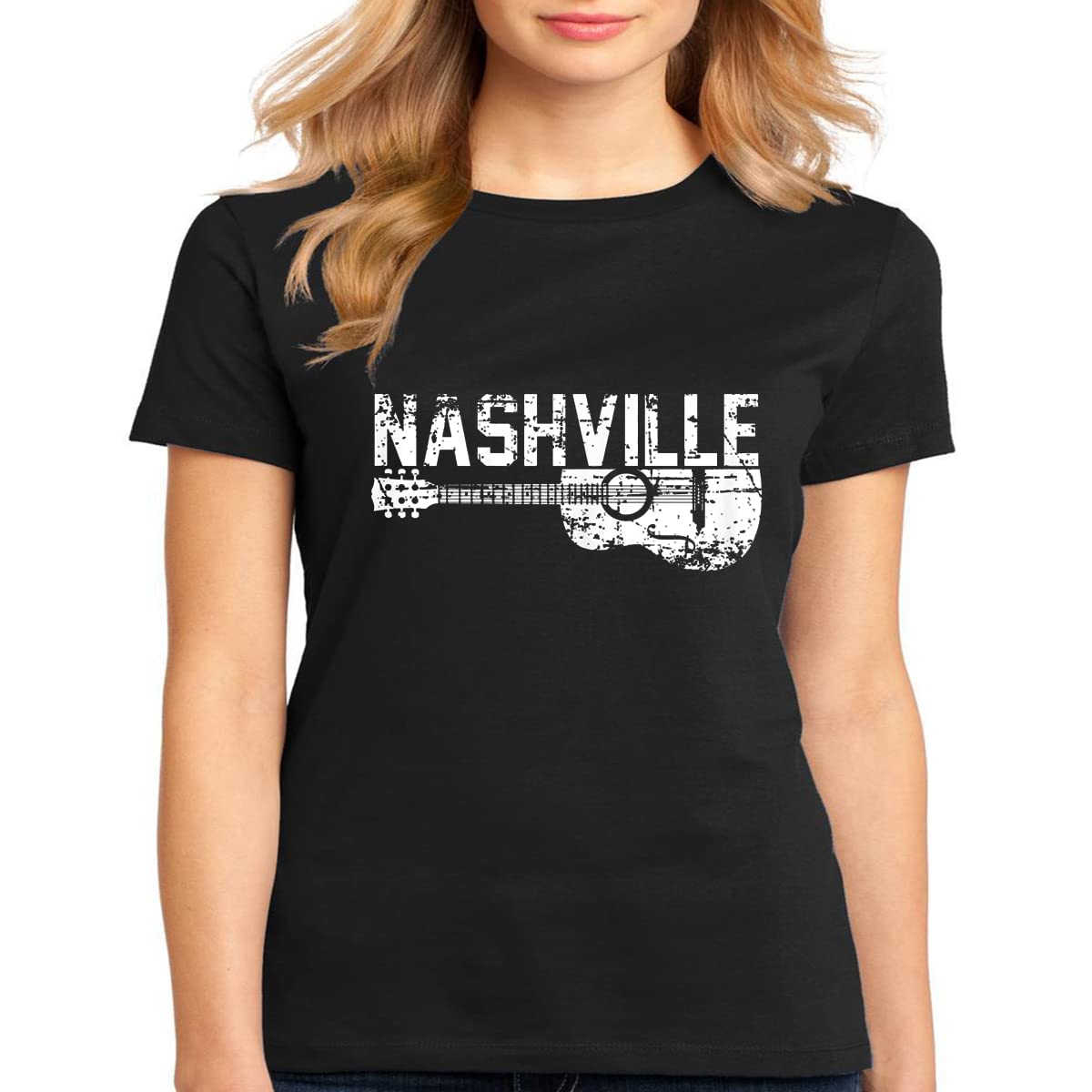 Country Music Nashville Guitar Player Gift Tee