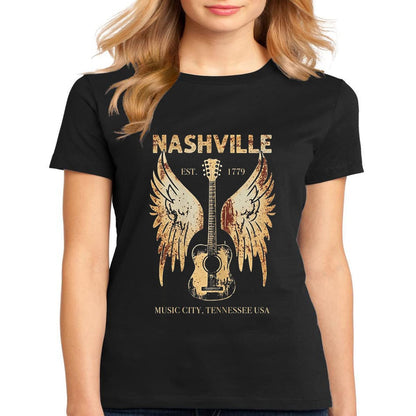 Country Music Nashville Guitar Player Gift Tee