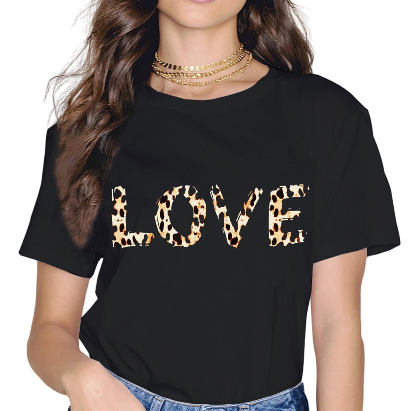 Cool Cheetah Leopard Print T-Shirt