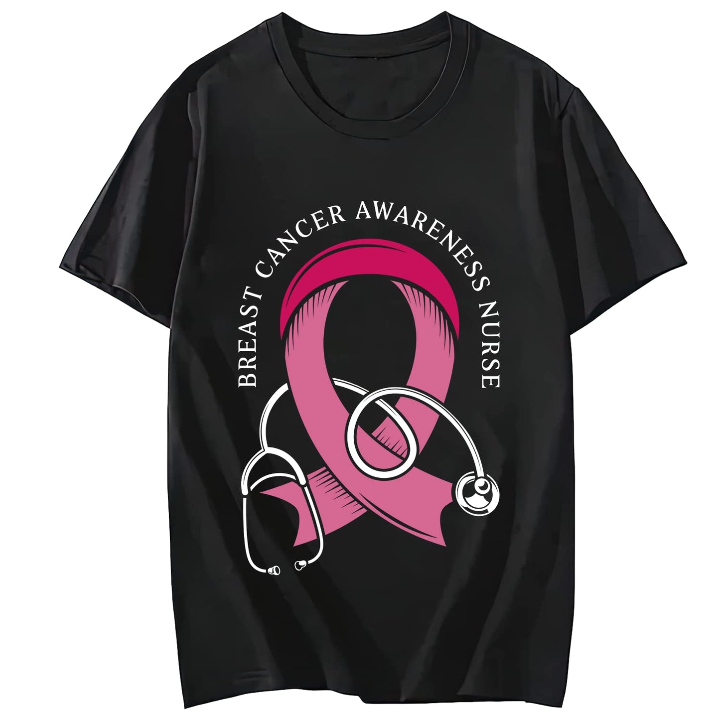 Sexy Nurse Pattern Casual Short Sleeve Gift T-Shirt for Women