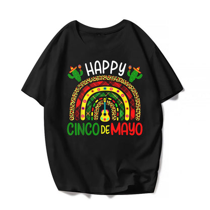 Happy Cinco De Mayo T-Shirt - Festival Graphics