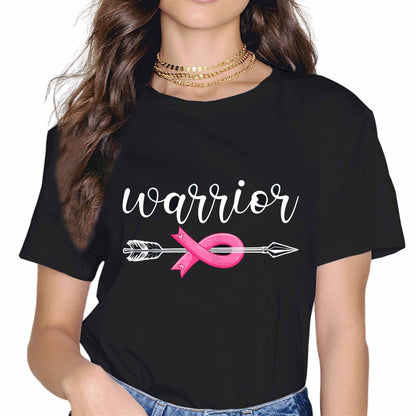 Sassalilly Pink Ribbon Breast Cancer Awareness Breast Cancer Walk T-Shirt