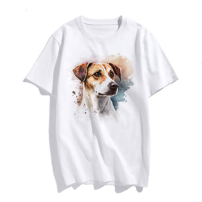 Funny Dog Print Women's Casual T-S