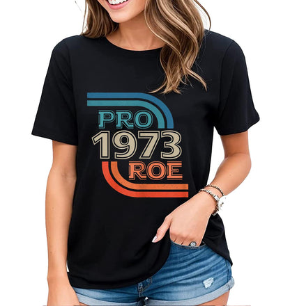Tshirt for Women 50 Year Old Awesome Since 1973 50th Birthday Gifts Casual Casual Short-Sleeved Tops
