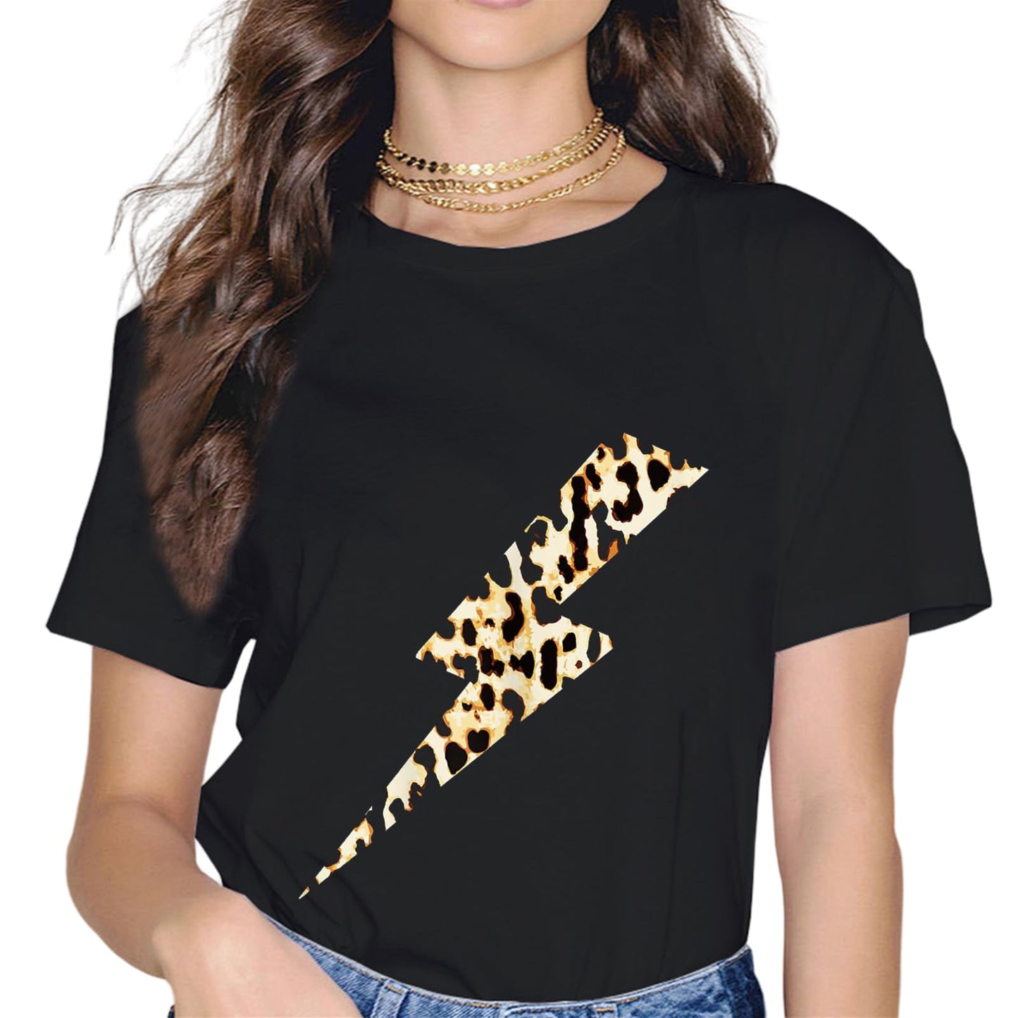 Cool Cheetah Leopard Print T-Shirt