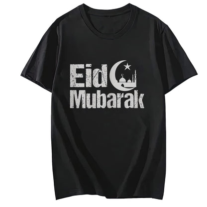 LastFor1 T-Shirt fo Women Ramadan Celebration Muslims Eid Mubarak T-Shirt