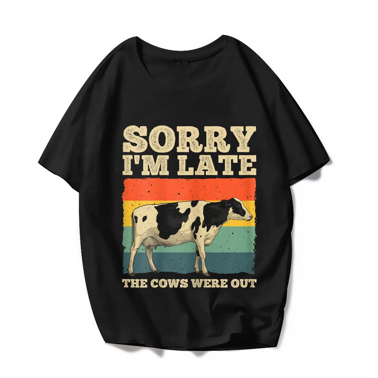 Women's "Just a Girl Who Loves Cow" T-Shirt - Cute Graphics