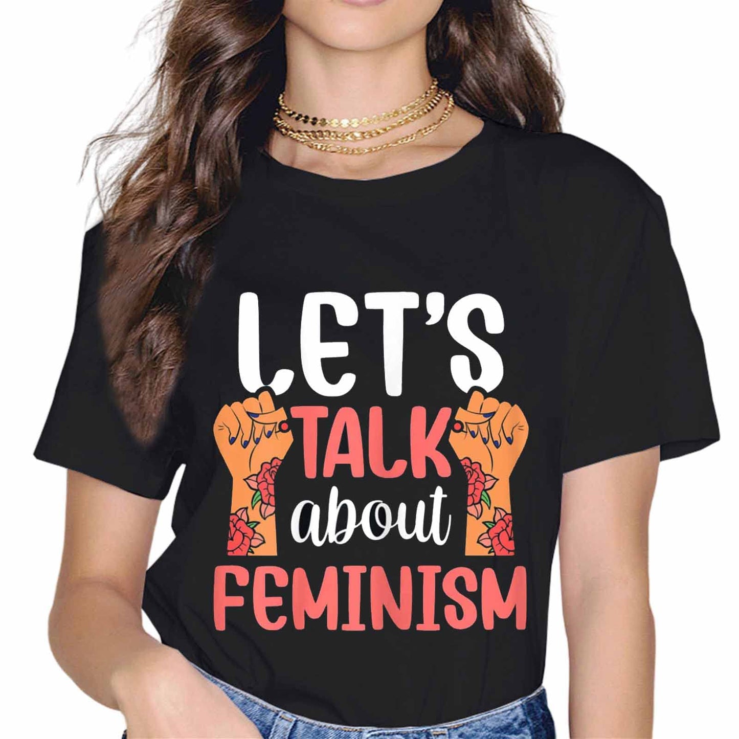 Women's Rights are Human Rights for a Feminist Feminism T-Shirt