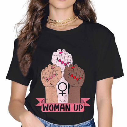 Women's Rights are Human Rights Feminist T-Shirt Protest T-Shirt