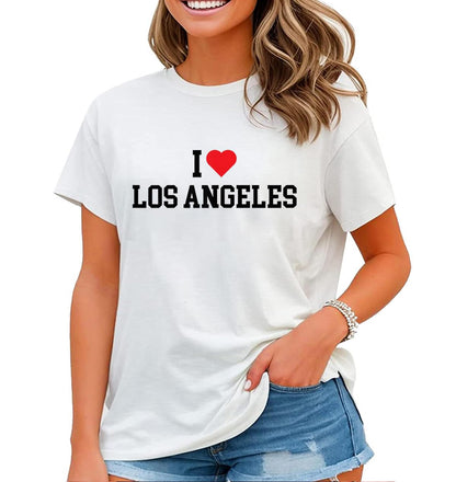 Funny Los Angeles Sunset Tee - Women's Vintage Souvenir Gift