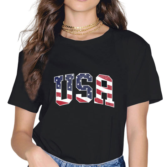 American Flag USA United States of America US 4th of July Gift T-Shirt