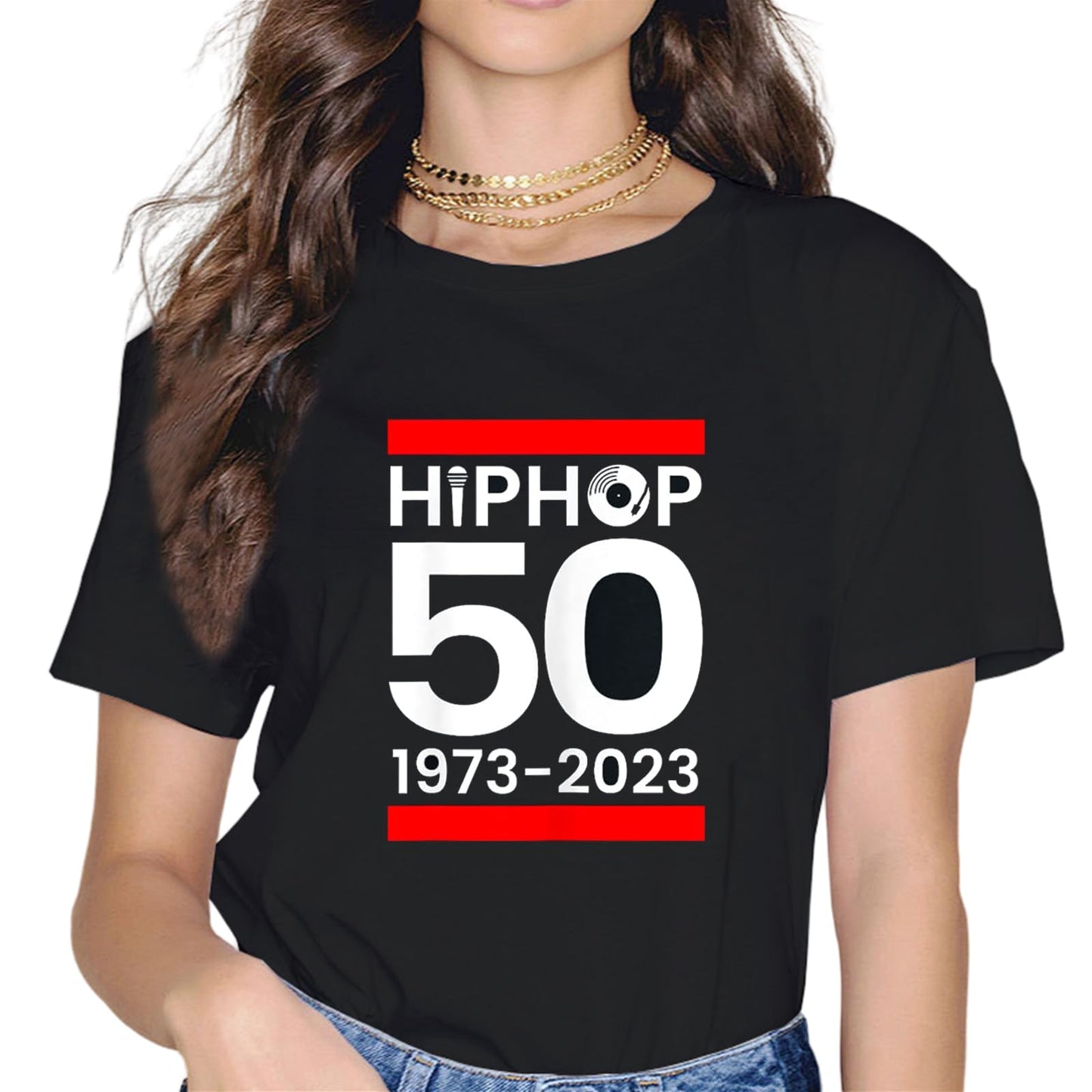 Hip-Hop 50 Years Old Since 1973 The Bronx New York City T-Shirt