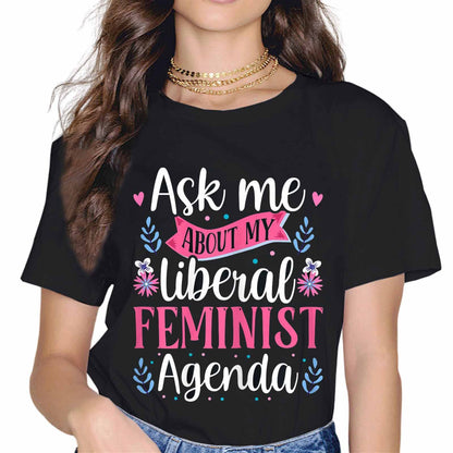 Women's Rights are Human Rights for a Feminist Feminism T-Shirt