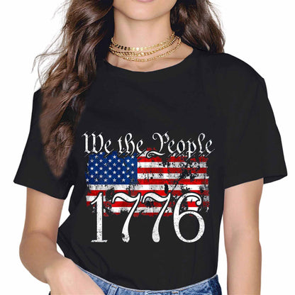 We The People are Pissed Off Vintage US America Flag T-Shirt