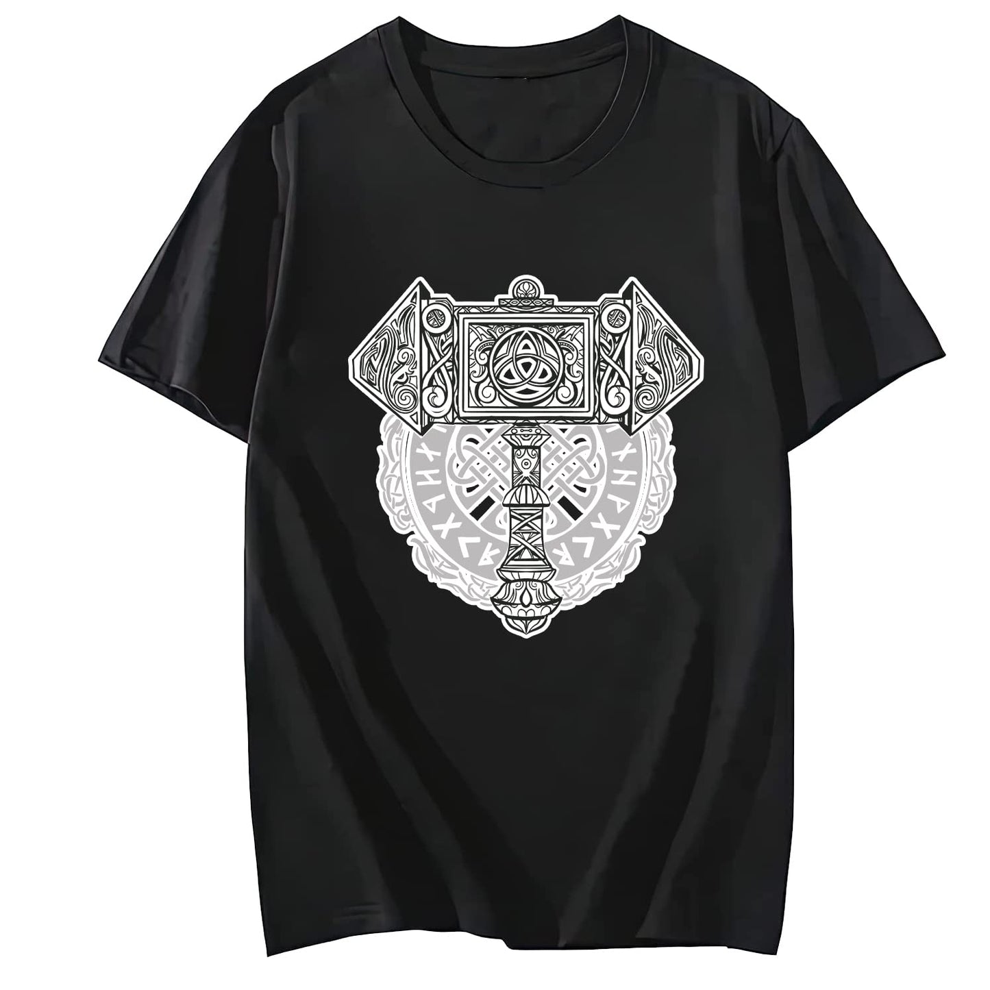 Knot Viking Mjolnir Short Sleeve Comfort Tops T-Shirts for Women