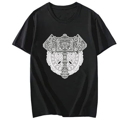 Knot Viking Mjolnir Short Sleeve Comfort Tops T-Shirts for Women